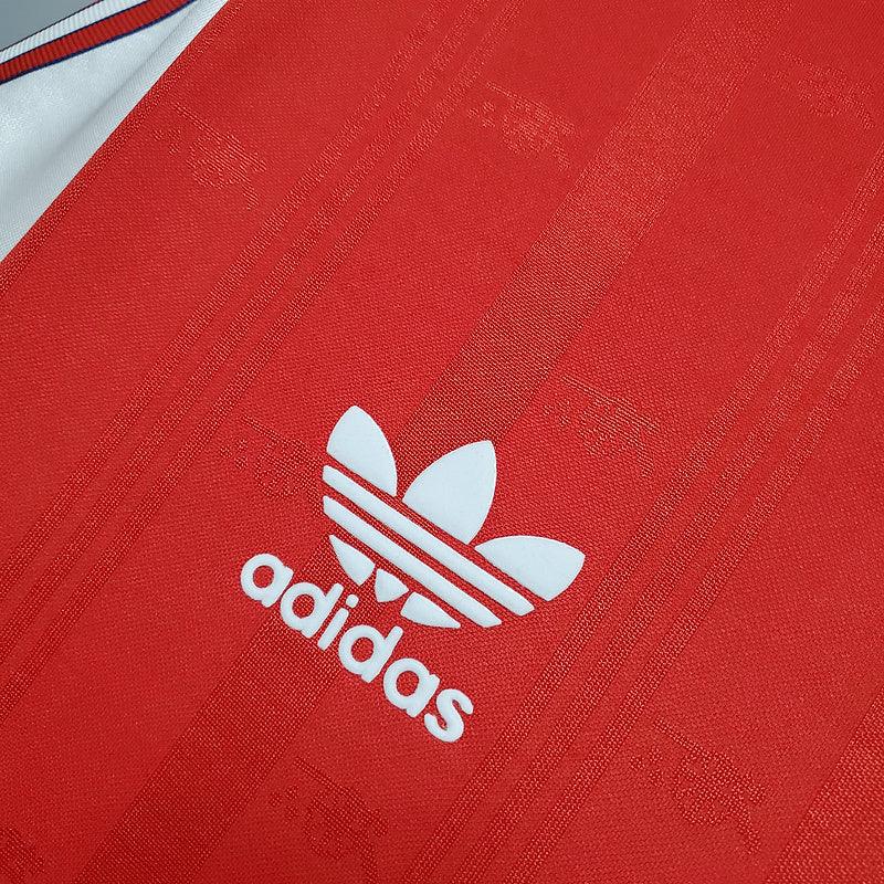 Camisa Arsenal Retrô 1988/1989 Vermelha- Adidas